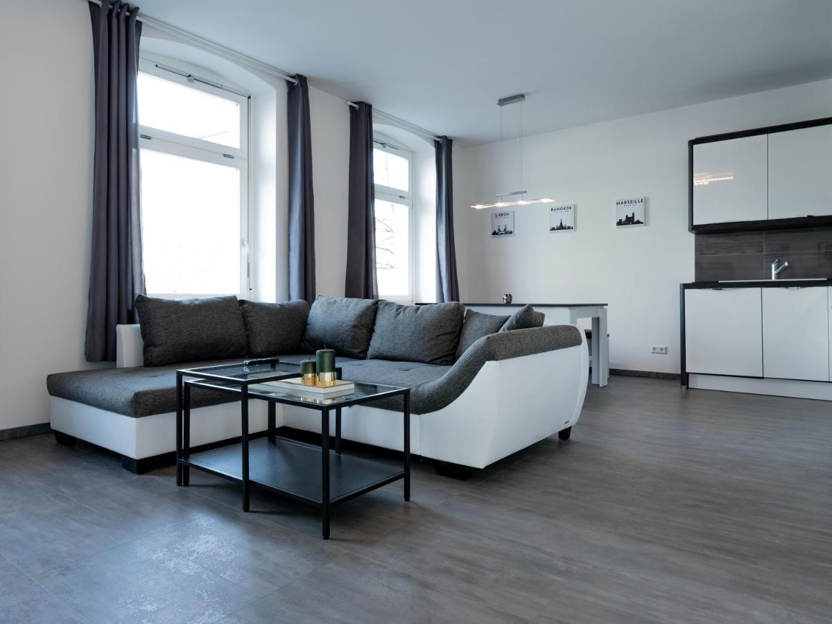 Moderne City Appartments Im Stadtzentrum Chemnitz Buitenkant foto
