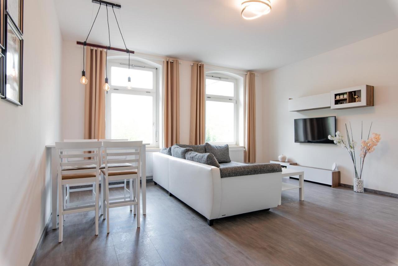 Moderne City Appartments Im Stadtzentrum Chemnitz Buitenkant foto